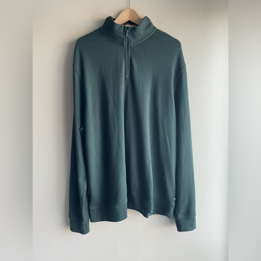 New Ted Baker London Men Green Turtleneck Sweater Size 7